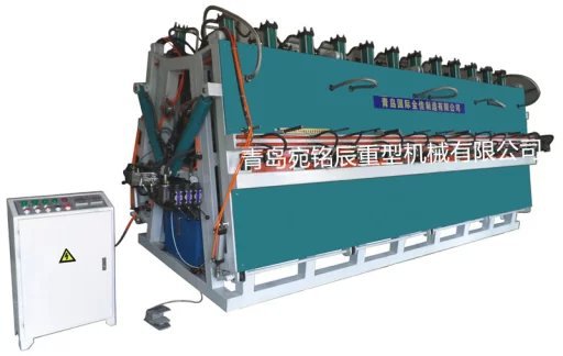 6.2米MH6200液压双面电加热拼板机